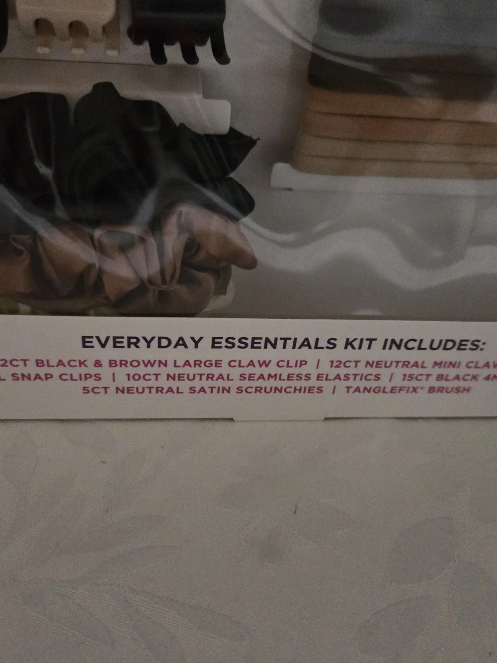 Goody Women’s Everyday Hair Accessories Kit — Black, Brown & Tan